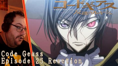 Code Geass Episode 25 Reaction Zero Zero Revealed Youtube