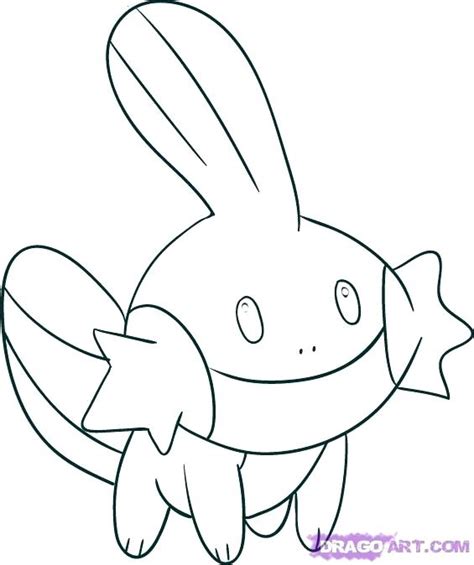 Mudkip Pokemon Coloring Page 1036 The Best Porn Website