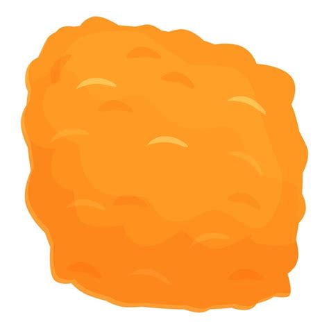 Premium Vector Potato Nugget Icon Cartoon Vector Fast Food Meat Meal