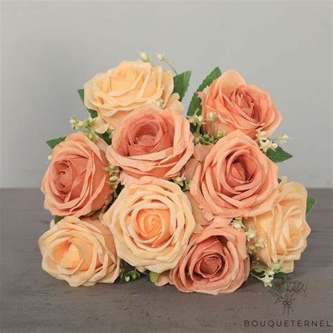 Bouquet Fausse Rose Bouqueternel