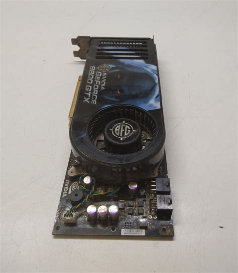 BFG NVIDIA GeForce 8800 GTX 768 MB GDDR3 SDRAM PCI Express X16 Graphics