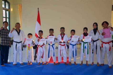 Atlet Junior Taekwondo Dojang Guntur Geni Yonarmed Kostrad Berjaya