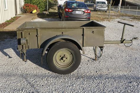 Swiss Army Trailer 1 Axle 750kg GVWR Miscellaneous Swiss Army Vehicles