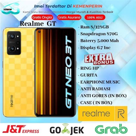 Jual Realme GT Neo 3T 5G Ram 8GB Rom 256GB 8 256GB Garansi Resmi Realme