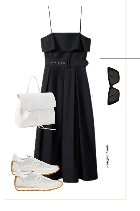 13 White Sneakers to Wear With Dresses - the gray details