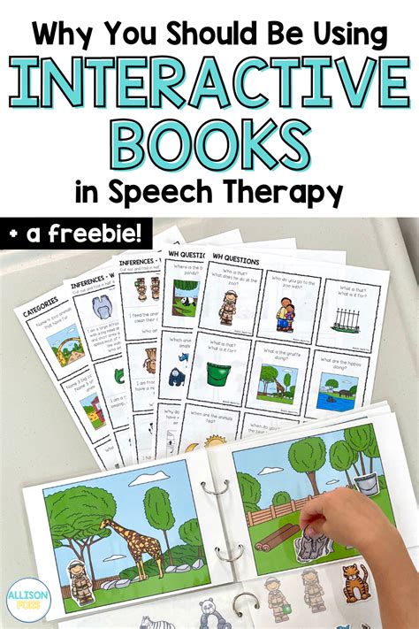 Why You Should Be Using Interactive Books In Speech Therapy Artofit