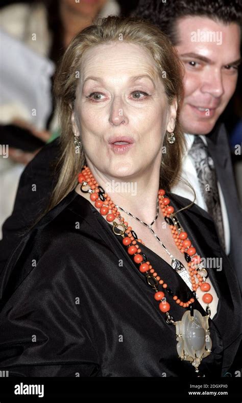 Meryl Streep Attending The Vanity Fair Party Oscar Party Los Angeles