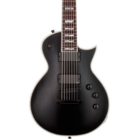 Esp Ltd Ec 407 7 String Electric Guitar Black Musicians Friend