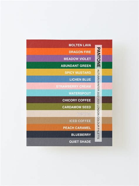 London Fashion Week Colour Palette Autumnwinter 2022 2023 All 15