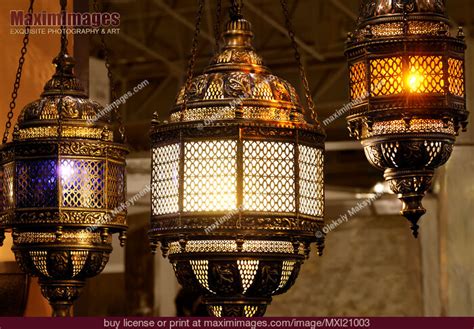 Moroccan Lanterns. Stock Photo MXI21003