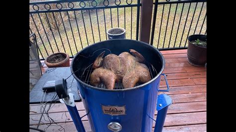 Thanksgiving Hickory Smoked Turkey On The Gateway Drum Smoker YouTube