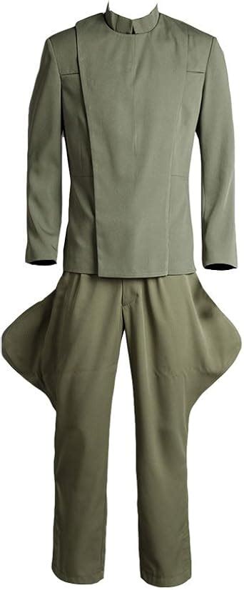 Star Wars Imperial Officer Olive Green Costume Uniform Clothing Eu Size Xl Uk Clothing