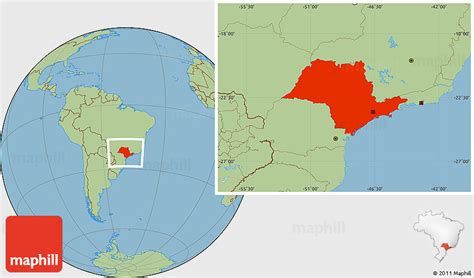 Sao Paulo Brazil World Map United States Map