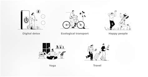 Ecological Transport Black And White Concepts Video Templates