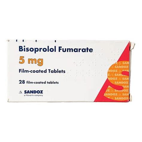 Bisoprolol Fumarate 5mg Tablets 28 Tablets Asset Pharmacy