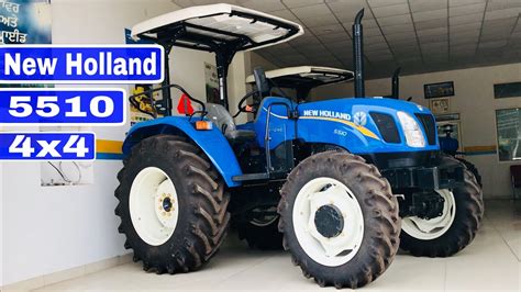 New Holland 5510 4x4 4wd Tractor 2021 Youtube