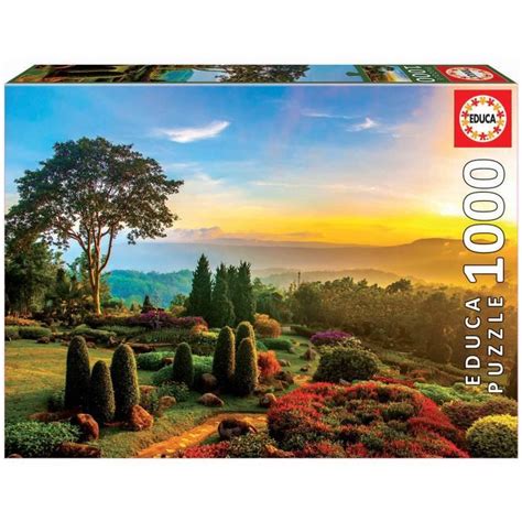 Bebeboutik Puzzle EDUCA 1000 pièces Beau Jardin Paysage et nature