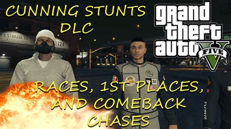 GTA ONLINE CUNNING STUNTS DLC YouTube