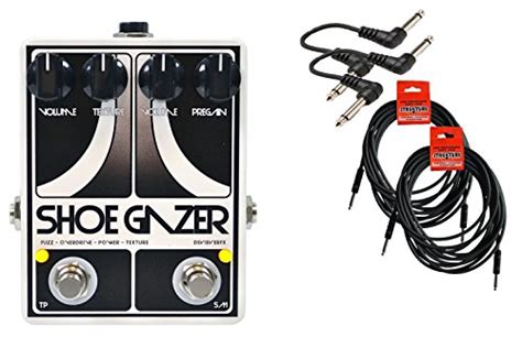 Devi Ever Fx Shoe Gazer Fuzz Pedal Cable Bundle W Free Items X