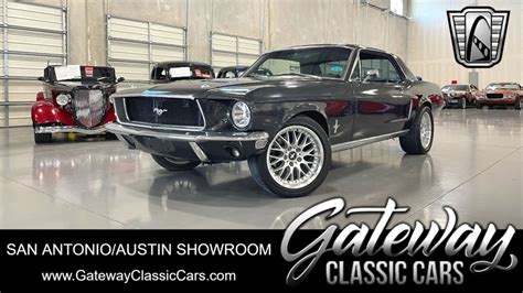 1968 Ford Mustang Gateway Classic Cars San Antonio Austin 0514