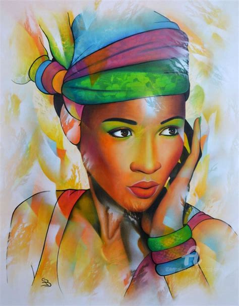 Hawa Peinture Par Jeannette Guichard Bunel Artmajeur Peinture