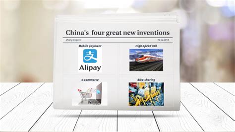 China S Four Great New Inventions By Jingwen Zhang On Prezi