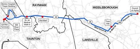 Gatra Middleborough Taunton Connection Miles In Transit