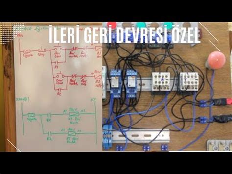 Fazl Asenkron Motorun Ileri Geri Kumanda Devresi Volt Volt