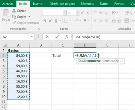 Como sumar en Excel Aprende en 5 minutos las operaciones básicas