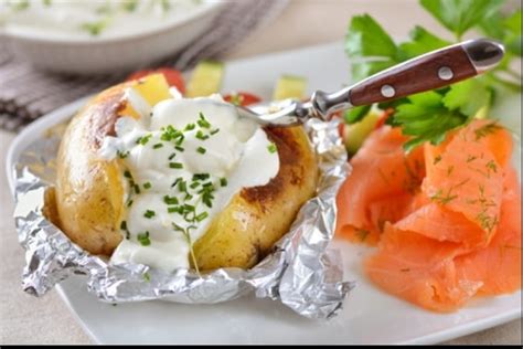 Pomme de terre à la crème aux ciboulettes Recette facile