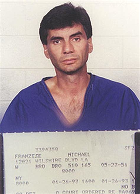 Michael Franzese in a 1993 mugshot, before YouTube, before the Vineyard