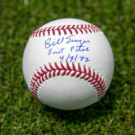 Bill Singer Autographed Signed Official MLB Major League Baseball with ...