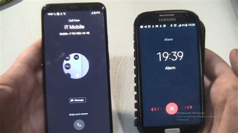 Incoming Call Ringing Alarms At The Same Time Samsung Galaxy S Black