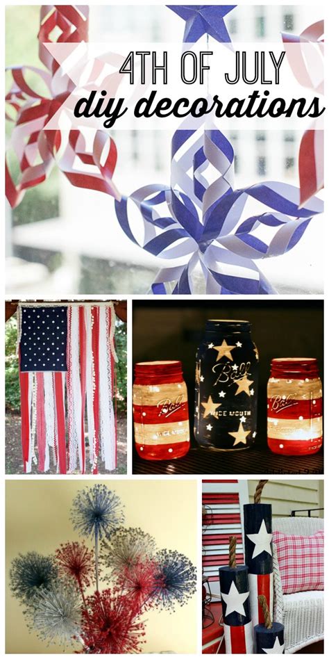 Diy 4th Of July Decorations My Life And Kids