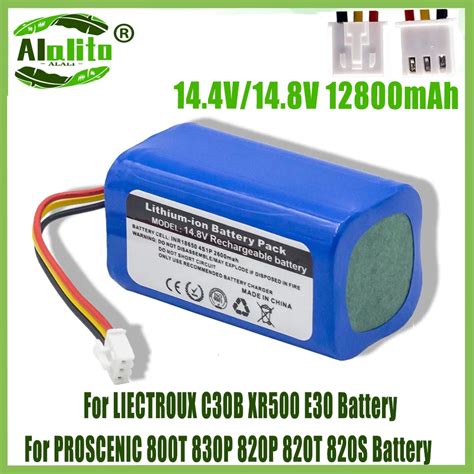 14 4V 14 8V 12 8Ah 18650 Batteria Agli Ioni Di Litio Per LIECTROUX C30B