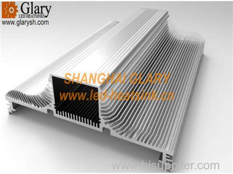 High Power Led Street Light Al6063 T5 Extrusion Profile Coolers Glr Hs Manufacturer From China