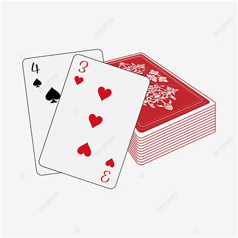 Heart Playing Card Vector Hd PNG Images, Spades Hearts Playing Cards ...