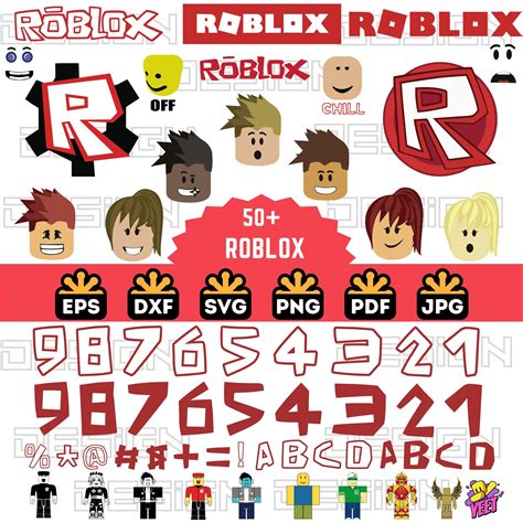 Roblox Svg Bundle Roblox Charactor Svg Gamer Svg Images