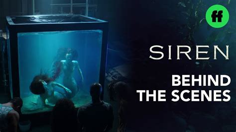 Siren Season 2 Behind The Scenes Underwater Mermaid Fight Freeform Youtube