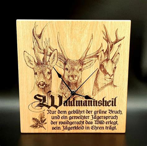 Geschenke und Geschenkideen für Jäger Jagdgeschenke aus Holz