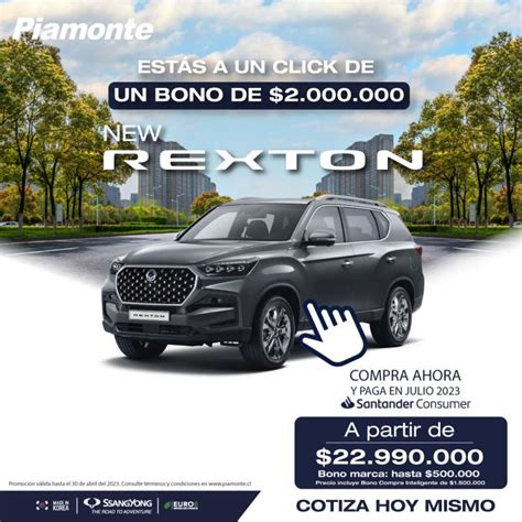 New Rexton Ssangyong Precios Informaci N Y M S Piamonte