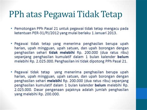 Contoh Soal Pph Pegawai Tetap Brain