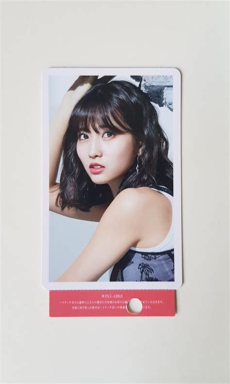 [instocks] Bdz Once Edition Momo Twice Photocard Punched Hobbies