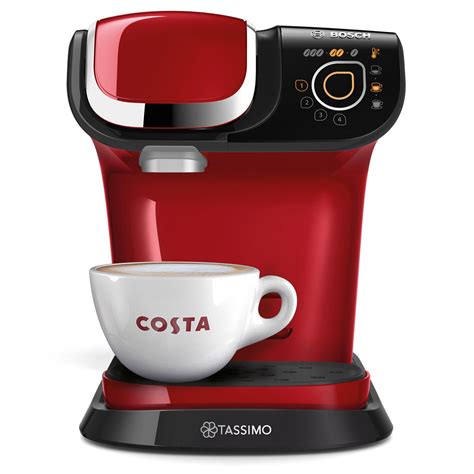 Bosch Tassimo My Way Coffee Machine In Red Tas6503gb Co