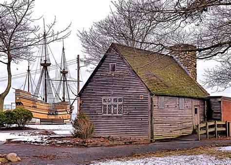 Historic Plymouth Ma Harbor Photograph By Janice Drew Fine Art America