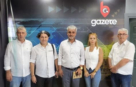 Chp Osmangazi L E Ba Kan Aday Cengiz Eliktenden Bgazeteye Ziyaret