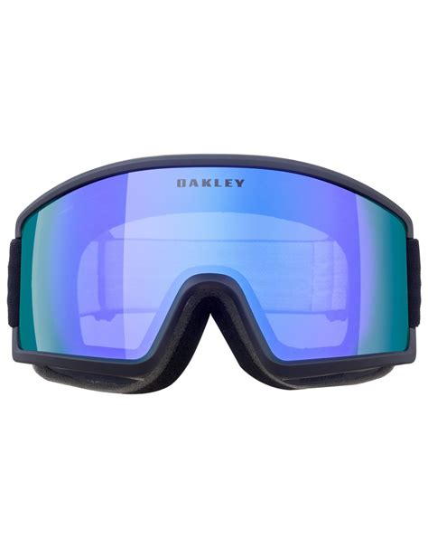 Oakley Target Line M Matte Black Violet Iridium Ski Goggles Snowleader