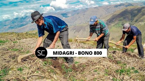 Midagri Bono De Soles Para Agricultores Este Es El Nico Requisito