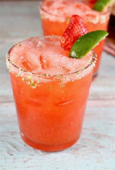 Strawberry Margarita Easy Recipe Miss In The Kitchen Artofit