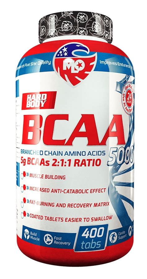 BCAA 5000 Aminokwasy Leucyna Izoleucyna Walina MLO 400 Tabl